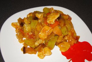 Ghiveci de legume cu galusti