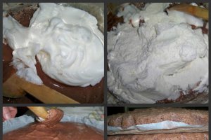Tort cu crema ganache