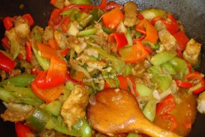 Pangasius cu praz si lime