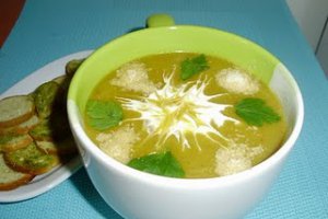 Supa crema de brocoli (cu mustar)