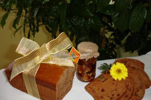 Deliciu cu miere si fructe