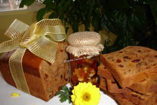 Deliciu cu miere si fructe