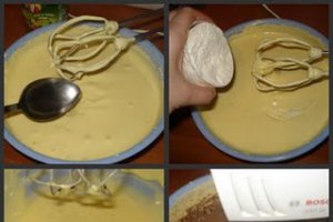 Pandispan cu nuca si cacao