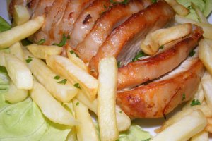 Cotlet de porc la cuptor