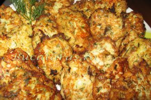 Chiftelute de dovlecel si branza