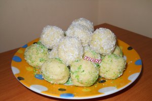 Raffaello cu suc de portocale