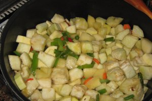 Ghiveci de legume cu carne de vita-“Munazaleh”