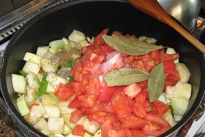 Ghiveci de legume cu carne de vita-“Munazaleh”