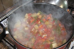 Ghiveci de legume cu carne de vita-“Munazaleh”