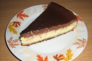 Cheesecake cremos cu ciocolata