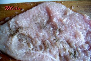 Piept de pui umplut cu ciuperci