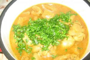Curry de curcan si orez cu legume