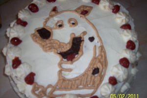 Tort aniversar "Scooby" 1