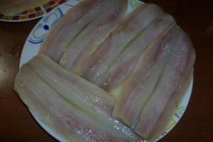 Salata orientala cu hering prajit