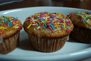 Muffins cu caise