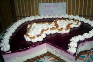 Cheesecake cu fructe de padure