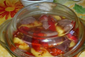 Ficatei cu cartofi la cuptor - pentru copilasi