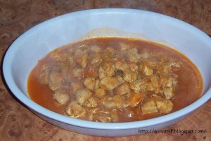Korma curry de pui