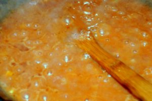 Ciorba de fasole cu zeama de varza- de post