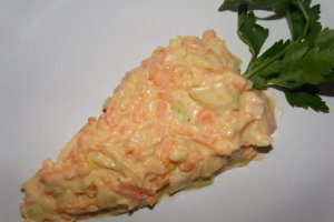 Salata de cruditati cu iaurt si maioneza
