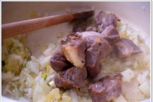 Tocanita de cartofi cu carne