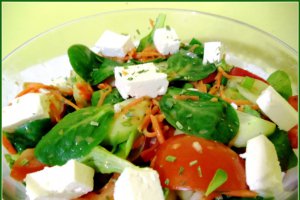 Salata de cruditati cu feta