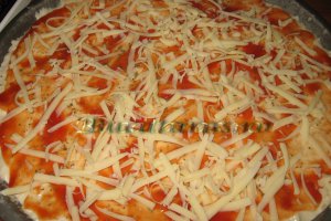 Pizza bruschetta