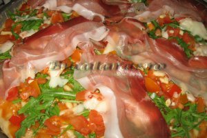 Pizza bruschetta