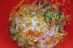 Salata boeuf floarea soarelui