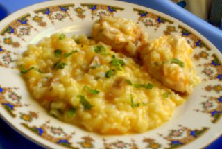 Pilaf cu piept de pui
