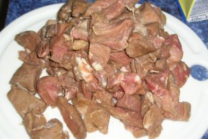 Tocanita din carne de porc cu merisoare