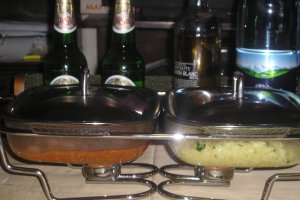 Tocanita din carne de porc cu merisoare