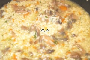 Pilaf de orez si ciuperci