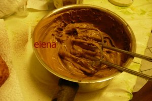 Papanasi cu Mousse au chocolat