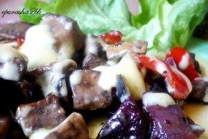 Salata de ciuperci cu masline