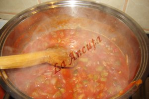 Piept de pui in sos tiganesc