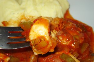 Piept de pui in sos tiganesc