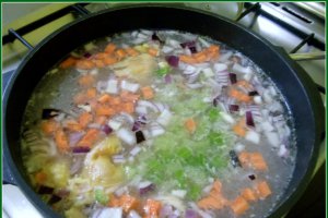 Ciorba de pui a la grec