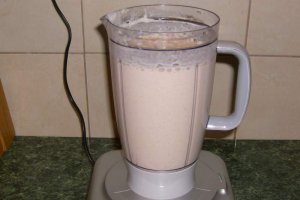 Milkshake de portocale si kiwi