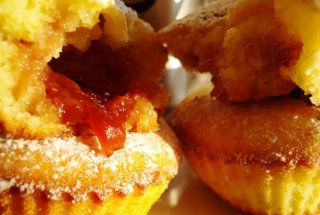 Muffins cu dulceata