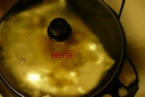 Gratin de ciuperci si cartofi cu piept de rata