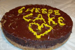 Cheesecake cu cacao
