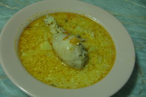Ciorba de pui a la grec