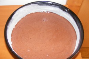 Tort de post cu cremă de banane