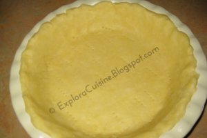 Tarta cu  ciuperci si blue cheese