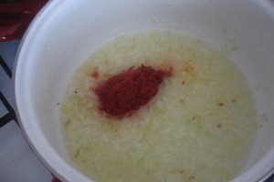 Fasole verde cu pui