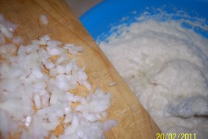 Salata de conopida cu maioneza