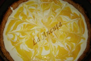 Cheesecake cu lemon curd