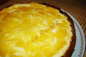 Cheesecake cu lemon curd