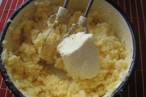 Prajitura cu fructe de padure si crema de vanilie